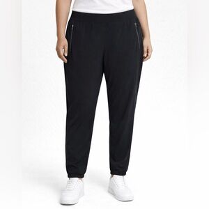 Columbia black nylon like active joggers casual pants women’s XL